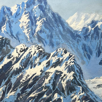 Стрельников ​Ю.И., «Горы», 1989 г.